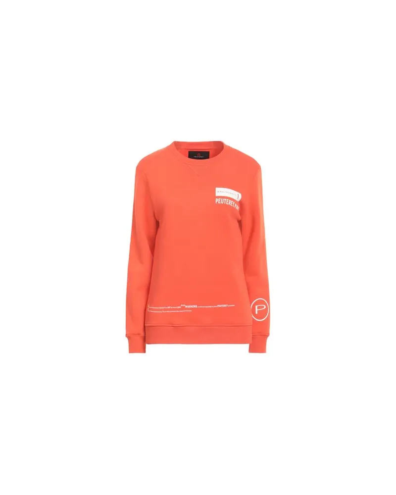 Peuterey TOPS - Sweatshirtsauf YOOX.COM Orange