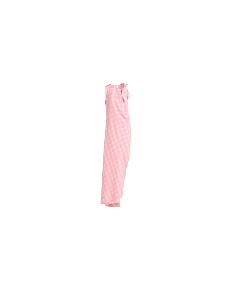 MSGM KLEIDER - Maxi-Kleiderauf YOOX.COM Rosa