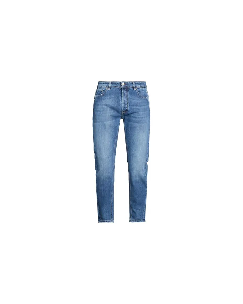 PMDS PREMIUM MOOD DENIM SUPERIOR HOSEN & RÖCKE - Jeanshosenauf YOOX.COM Blau