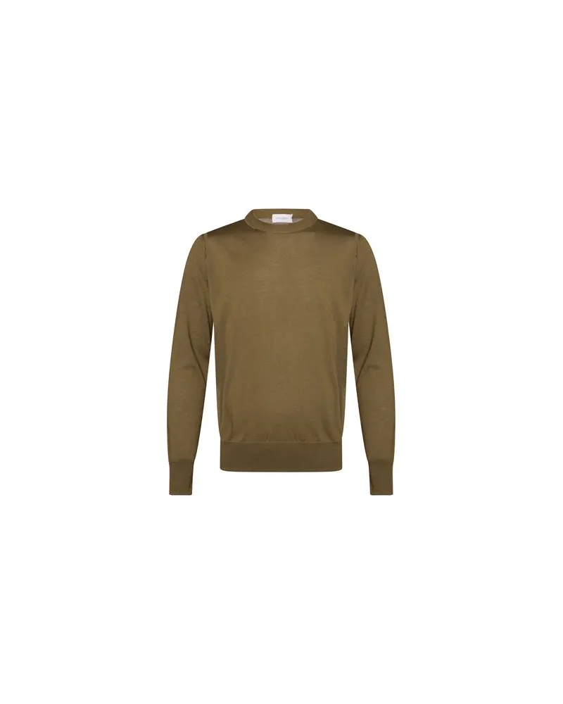 Paolo Pecora Milano STRICKWAREN - Pulloverauf YOOX.COM Militärgrün