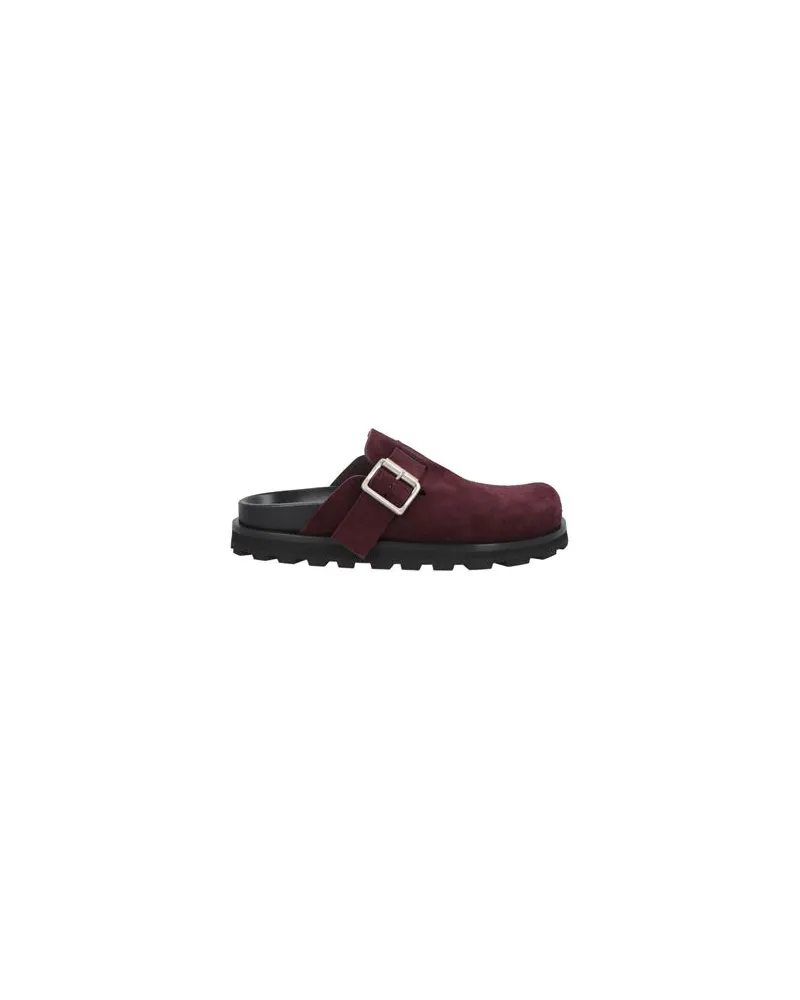 Jil Sander SCHUHE - Mules & Clogsauf YOOX.COM Bordeaux