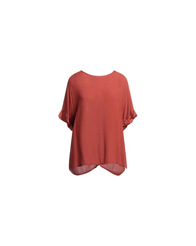 Même Road TOPS - Topsauf YOOX.COM Ziegelrot