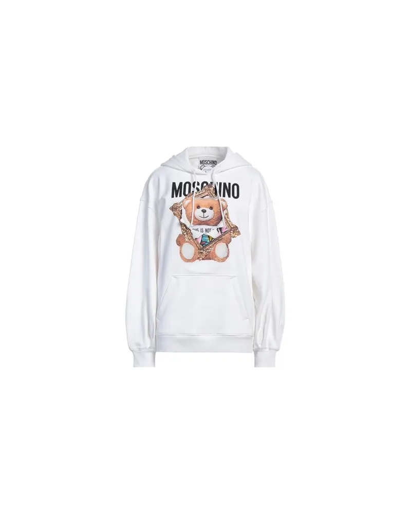 Moschino TOPS - Sweatshirtsauf YOOX.COM Weiß