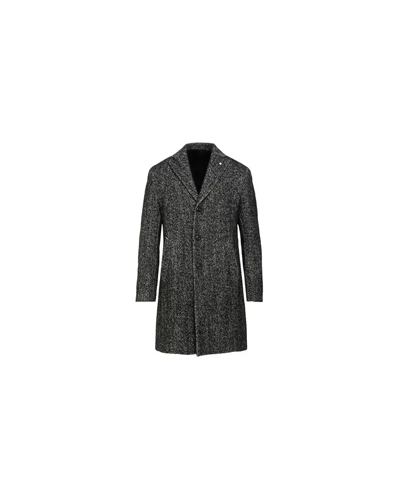 Luigi Bianchi Mantova JACKEN & MÄNTEL - Mäntelauf YOOX.COM Schwarz