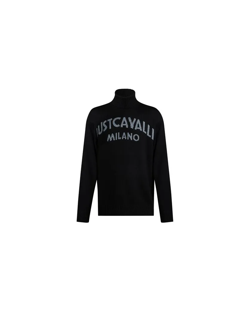 Just Cavalli STRICKWAREN - Rollkragenpulloverauf YOOX.COM Schwarz