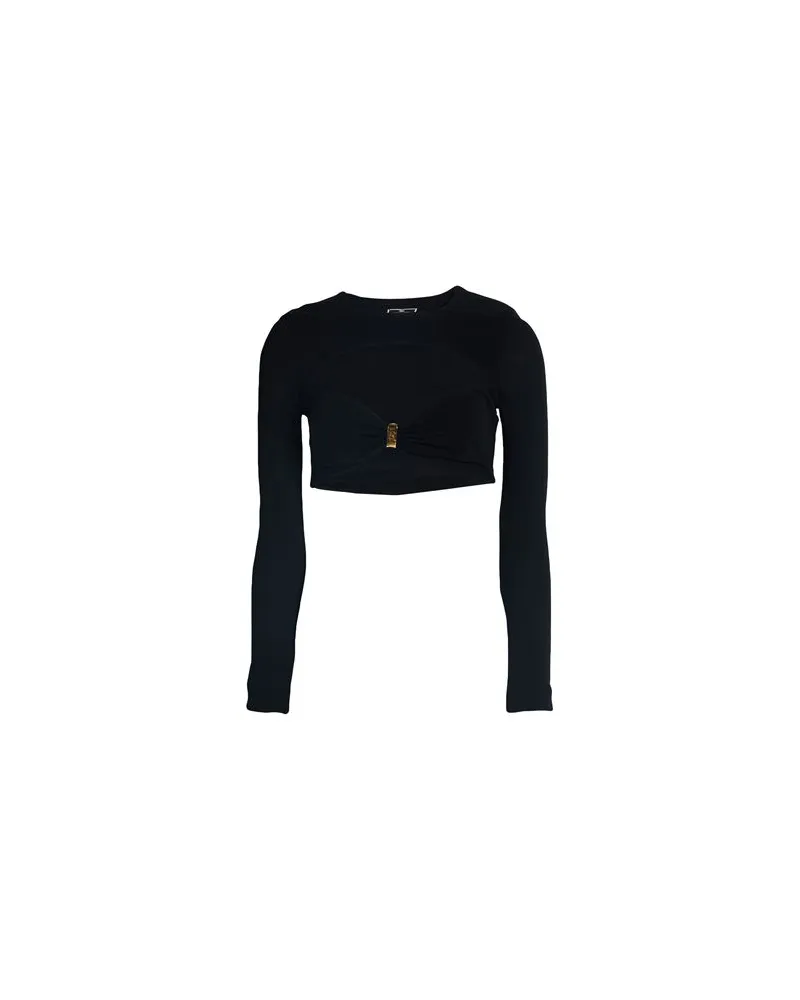 Elisabetta Franchi TOPS - Topsauf YOOX.COM Schwarz