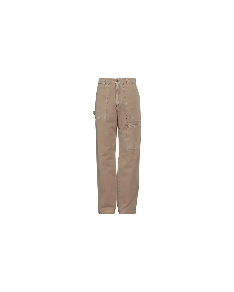 MSGM HOSEN & RÖCKE - Hosenauf YOOX.COM Khaki