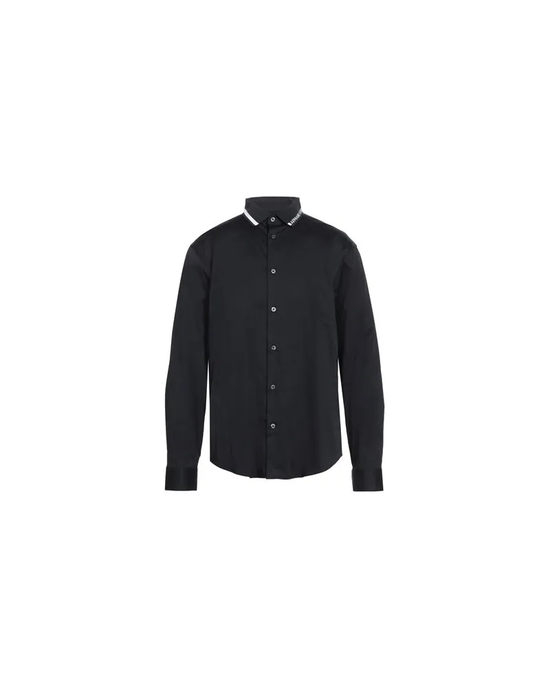 Armani Exchange TOPS - Hemdenauf YOOX.COM Nachtblau