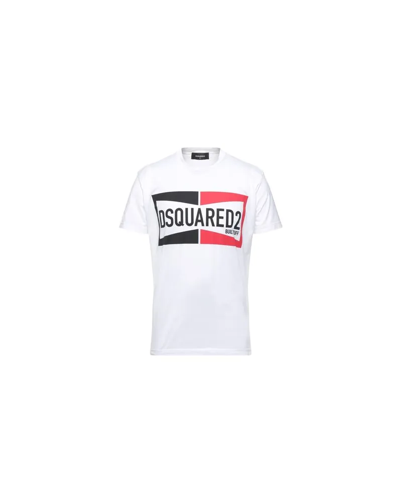 Dsquared2 TOPS - T-shirtsauf YOOX.COM Weiß