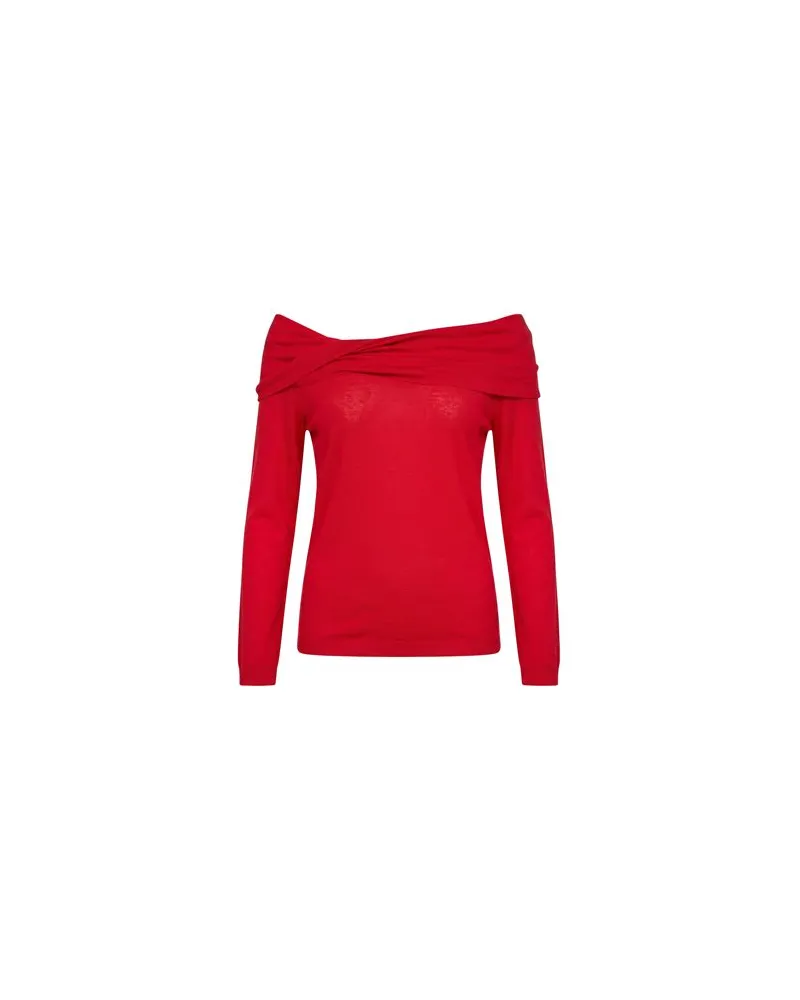Semicouture STRICKWAREN - Pulloverauf YOOX.COM Rot