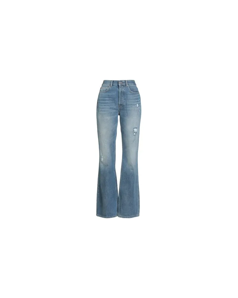 VICOLO DENIM COUTURE - HOSEN & RÖCKE - Jeanshosenauf YOOX.COM Blau