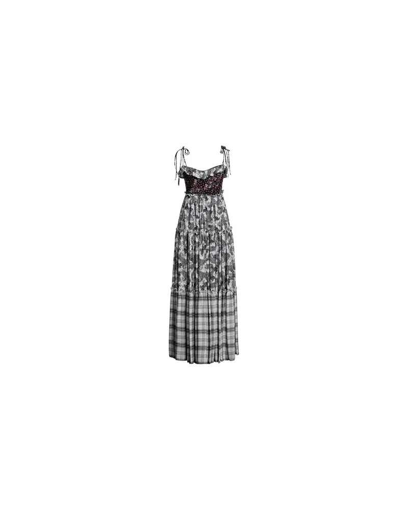 Amen KLEIDER - Maxi-Kleiderauf YOOX.COM Schwarz