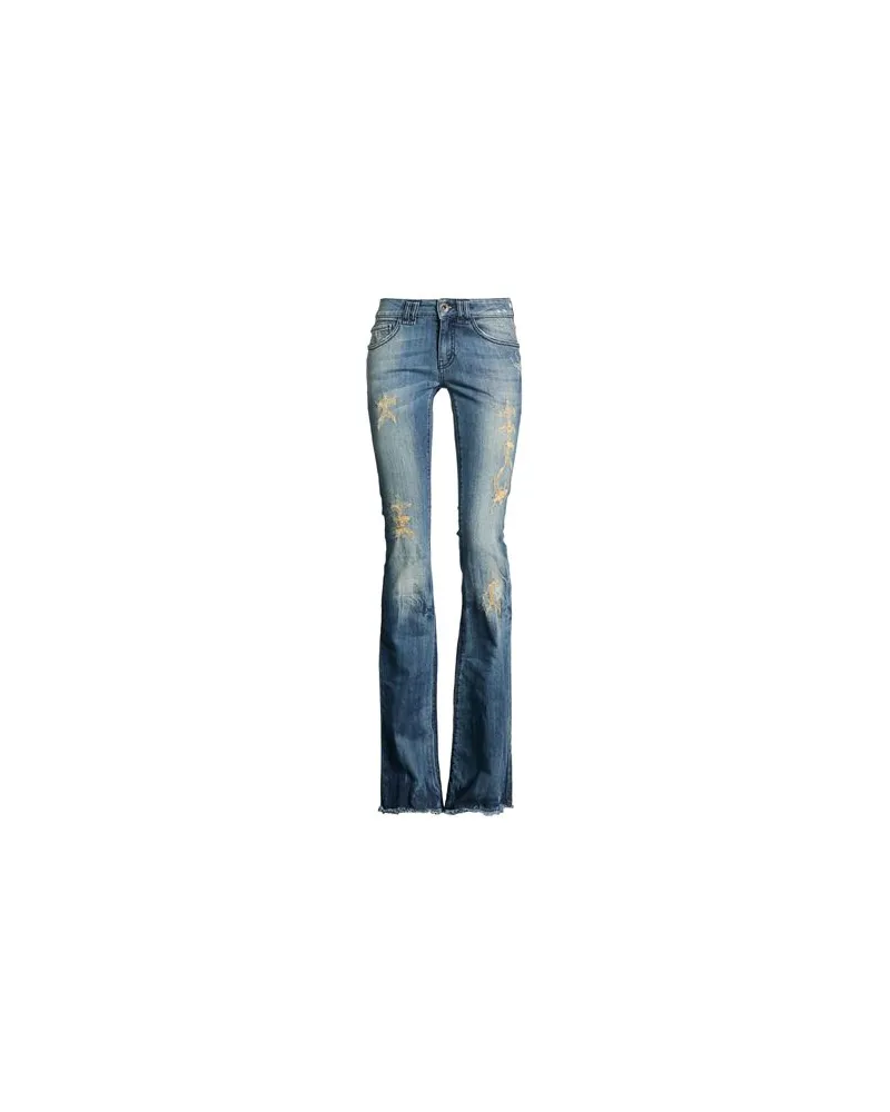 Plein Sud HOSEN & RÖCKE - Jeanshosenauf YOOX.COM Blau