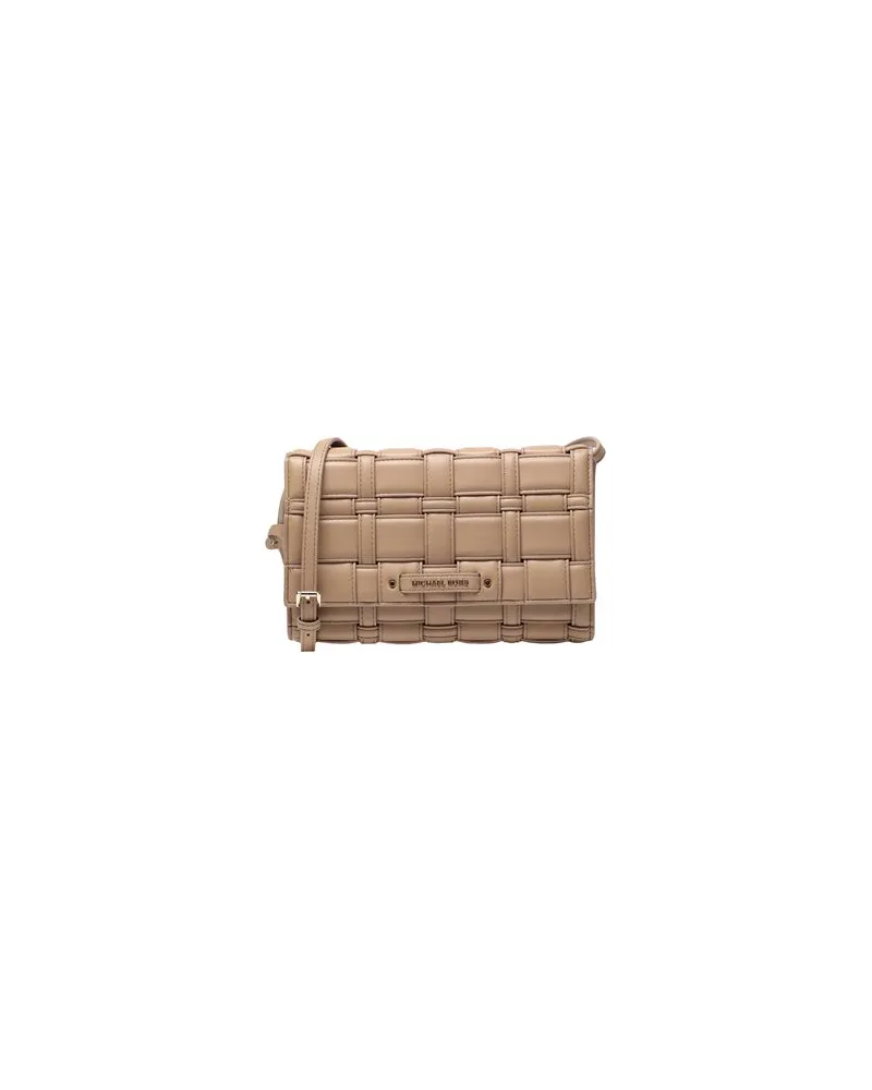 Michael Kors LG CLUTCH XBODY   - TASCHEN - Umhängetascheauf YOOX.COM Kamel