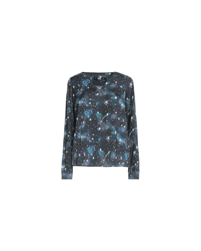 Karl Lagerfeld TOPS - Topsauf YOOX.COM Taubenblau