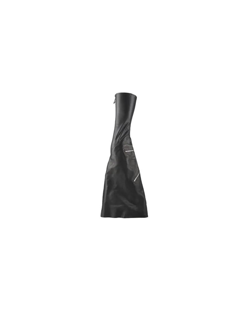 Rick Owens SCHUHE - Stiefelauf YOOX.COM Schwarz