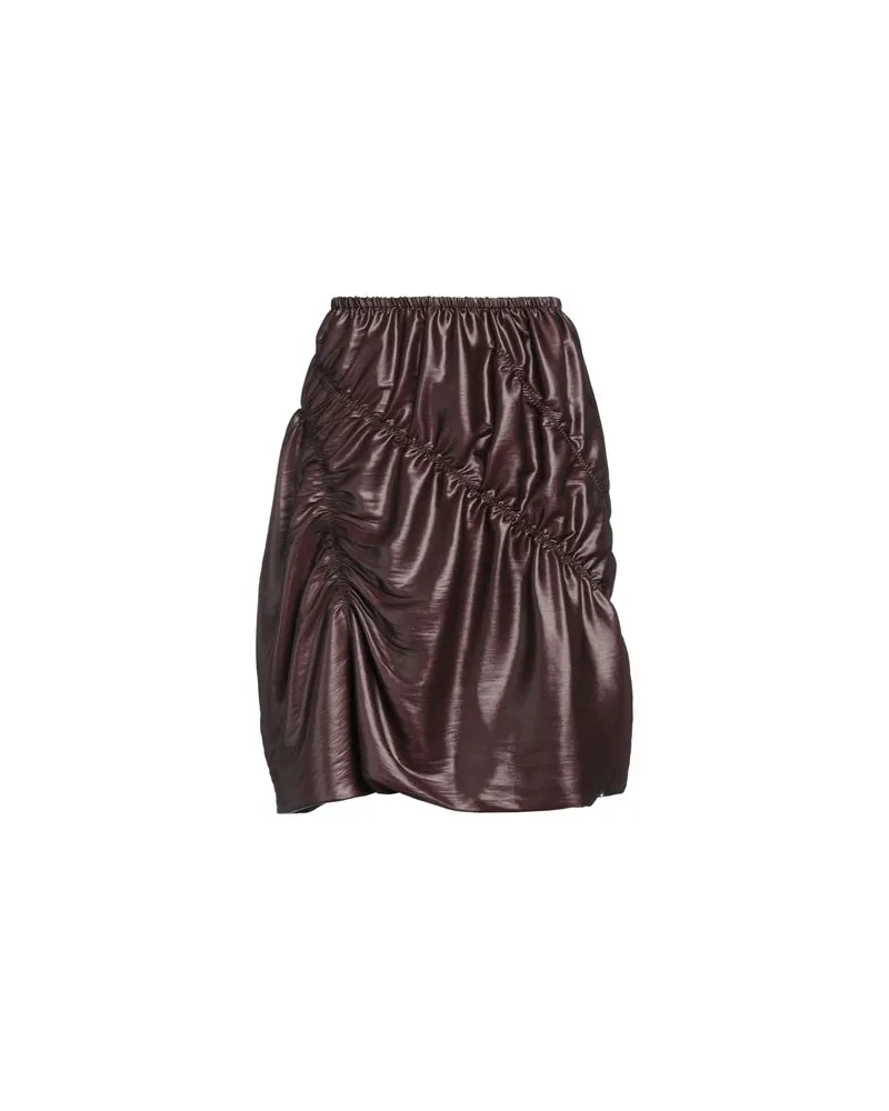 SPORTMAX HOSEN & RÖCKE - Miniröckeauf YOOX.COM Dunkelbraun