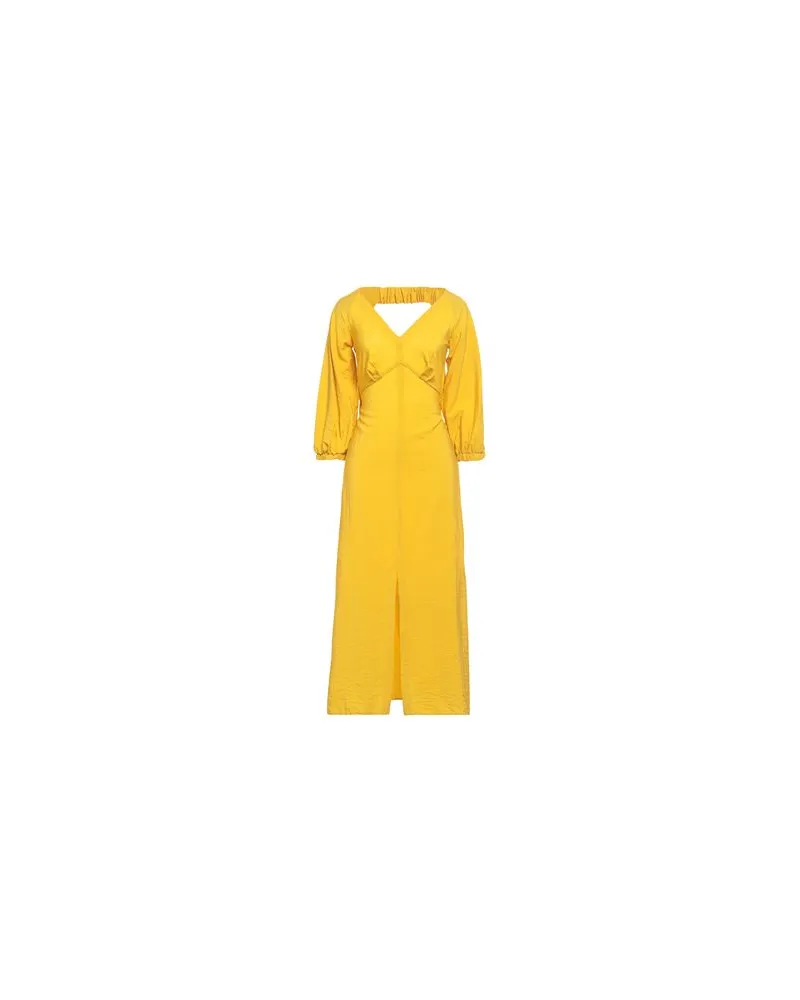 Closet KLEIDER - Midi-Kleiderauf YOOX.COM Gelb