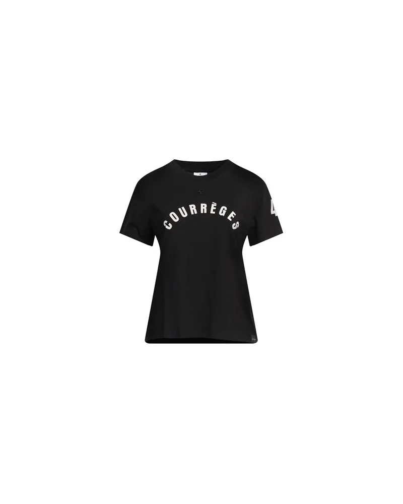 Courrèges TOPS - T-shirtsauf YOOX.COM Schwarz