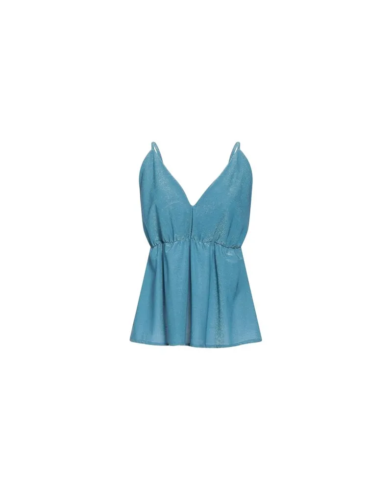 Fly Girl TOPS - Topsauf YOOX.COM Blaugrau