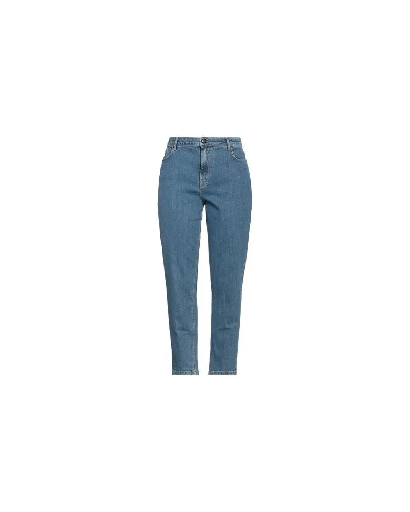 Emma & Gaia HOSEN & RÖCKE - Jeanshosenauf YOOX.COM Blau