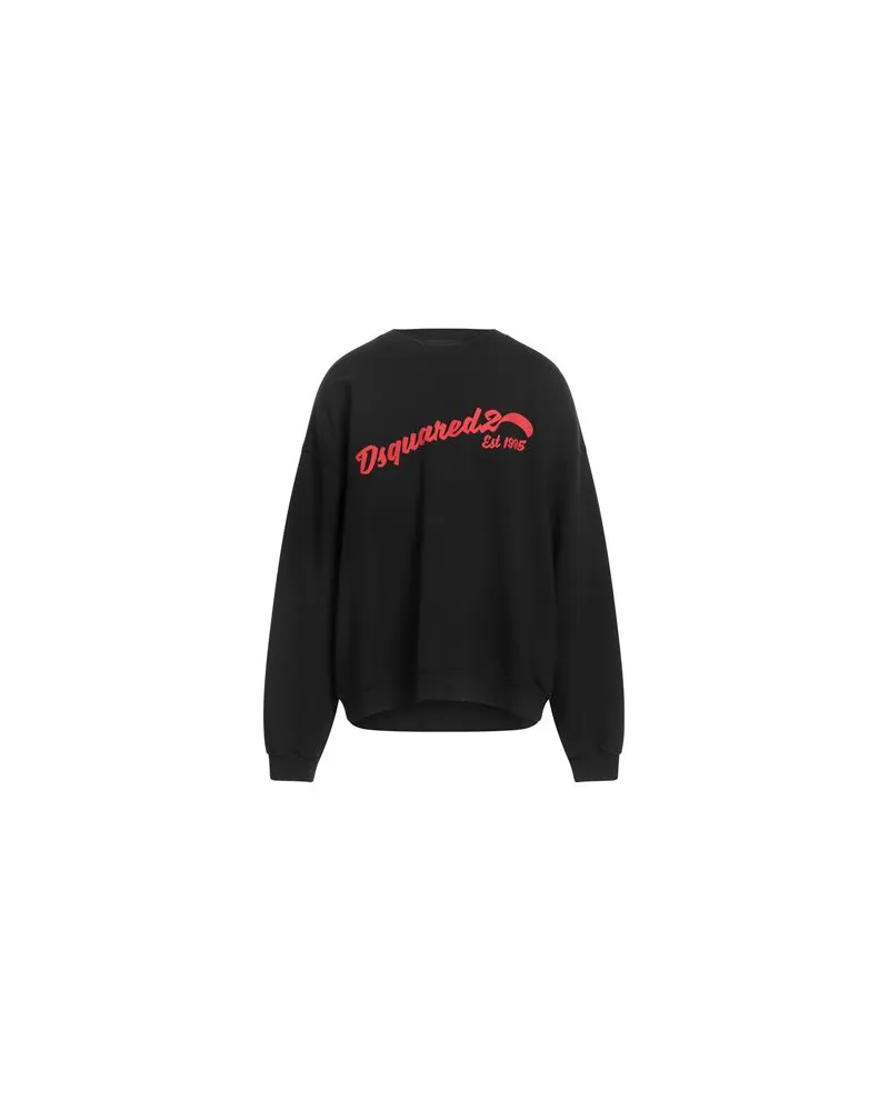 Dsquared2 TOPS - Sweatshirtsauf YOOX.COM Schwarz