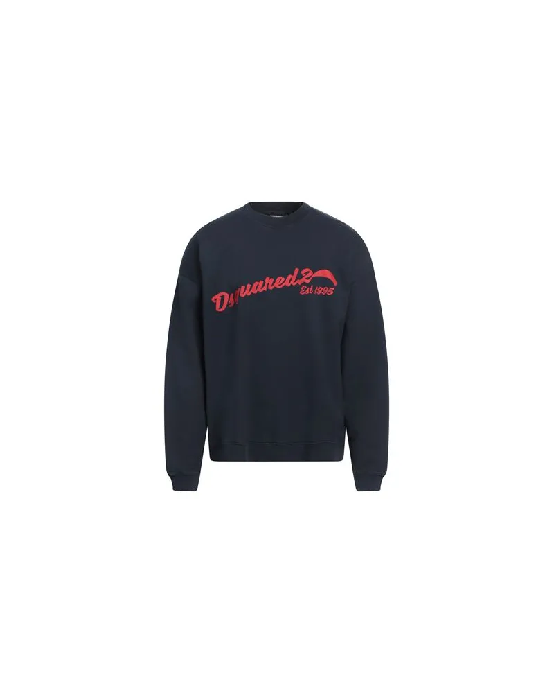 Dsquared2 TOPS - Sweatshirtsauf YOOX.COM Marineblau