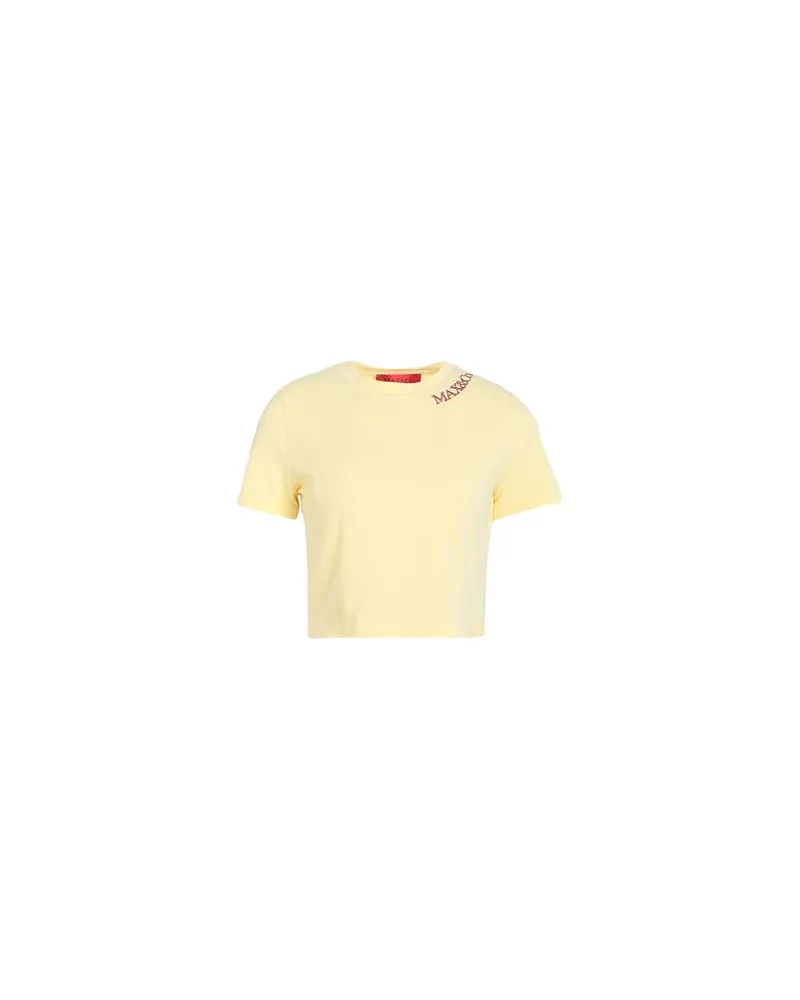 MAX&Co. TOPS - T-shirtsauf YOOX.COM Pastellgelb