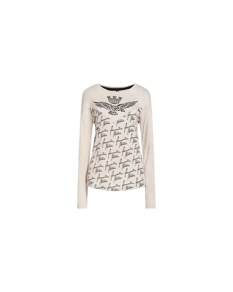 Aeronautica Militare TOPS - T-shirtsauf YOOX.COM Hellgrau