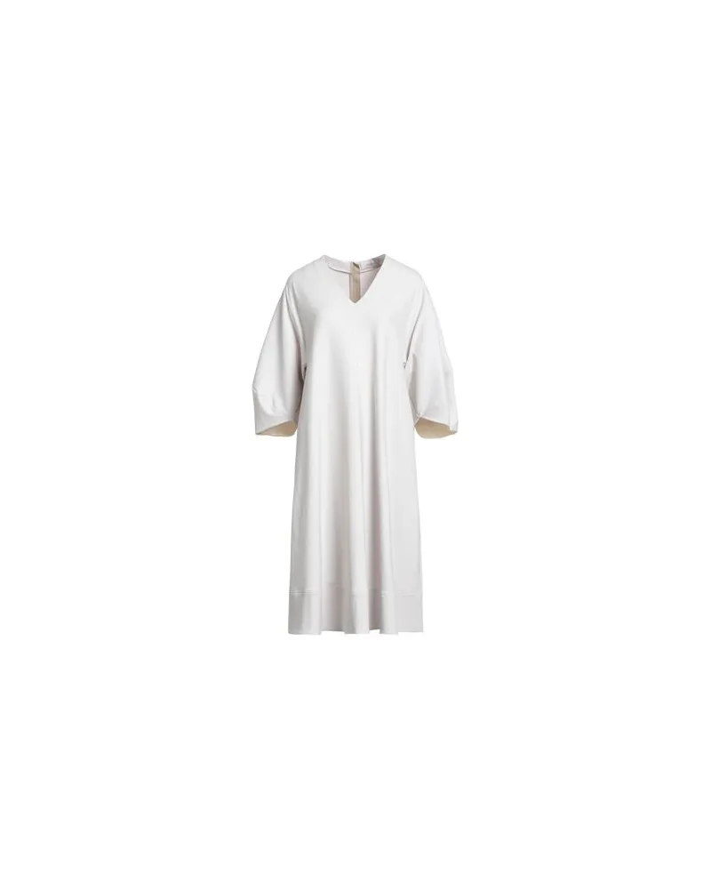 AGNONA KLEIDER - Midi-Kleiderauf YOOX.COM Hellgrau