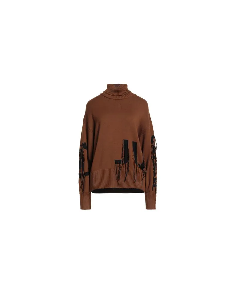 Just Cavalli STRICKWAREN - Rollkragenpulloverauf YOOX.COM Braun