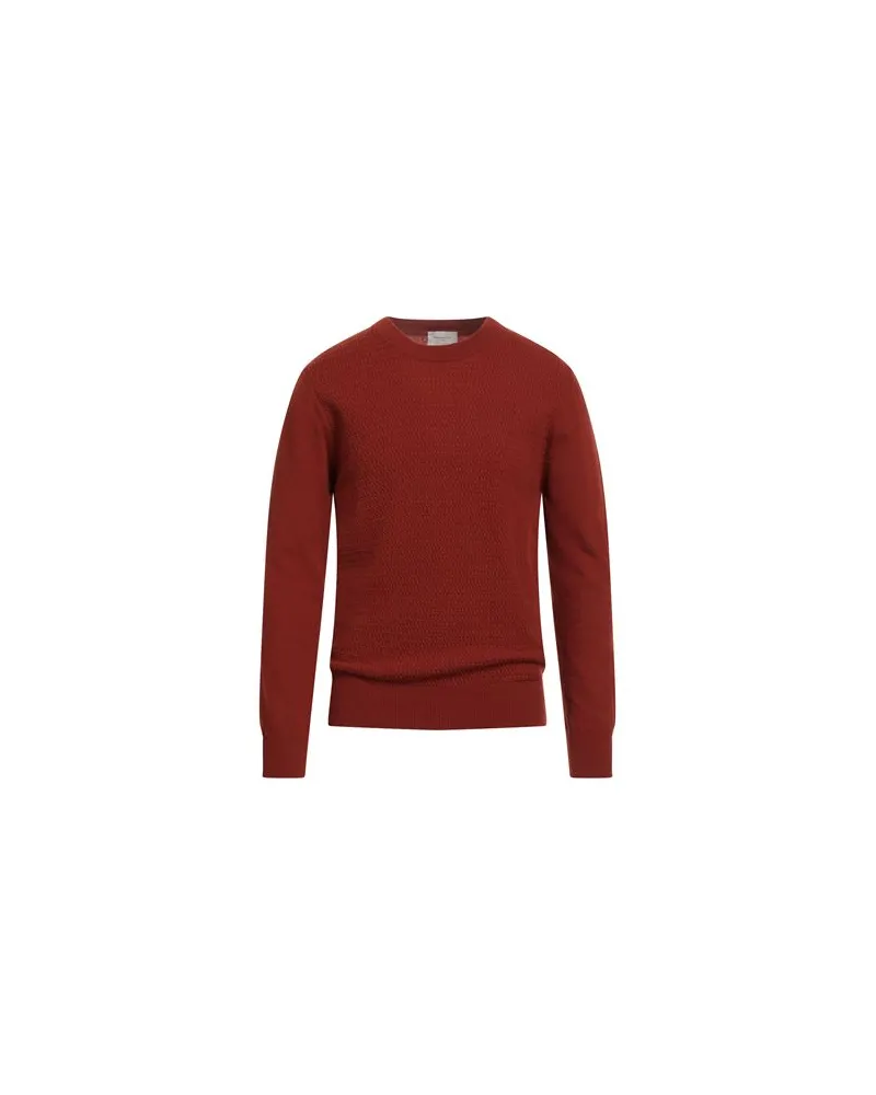 Brooksfield STRICKWAREN - Pulloverauf YOOX.COM Ziegelrot