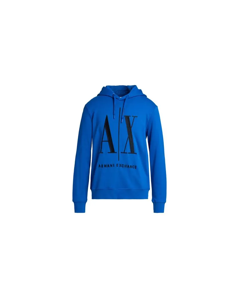 Armani Exchange TOPS - Sweatshirtsauf YOOX.COM Königsblau