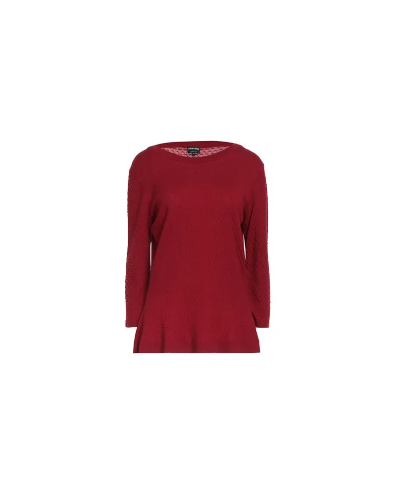 Giorgio Armani STRICKWAREN - Pulloverauf YOOX.COM Rot