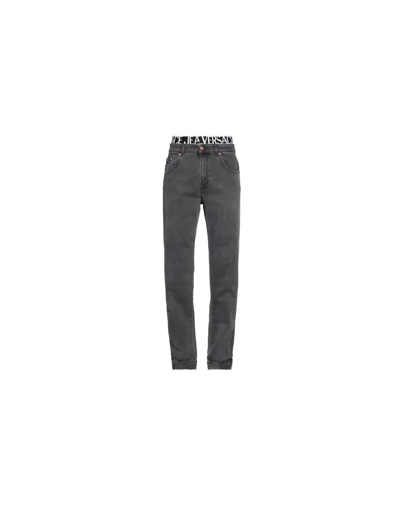 Versace Jeans HOSEN & RÖCKE - Jeanshosenauf YOOX.COM Schwarz