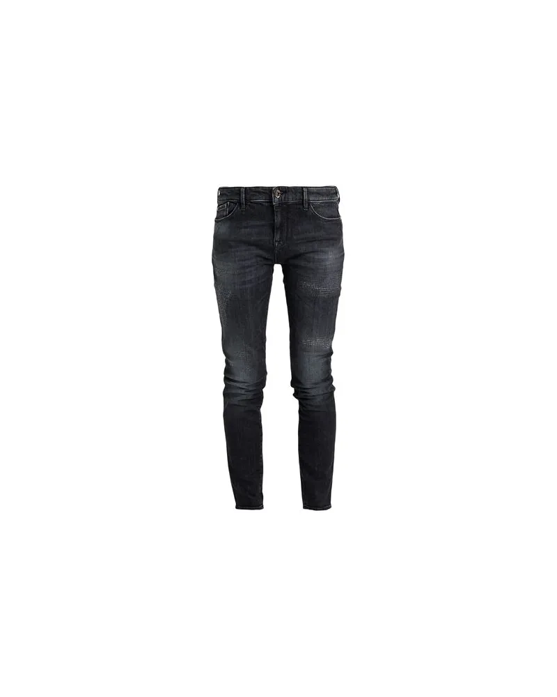 Emporio Armani HOSEN & RÖCKE - Jeanshosenauf YOOX.COM Schwarz