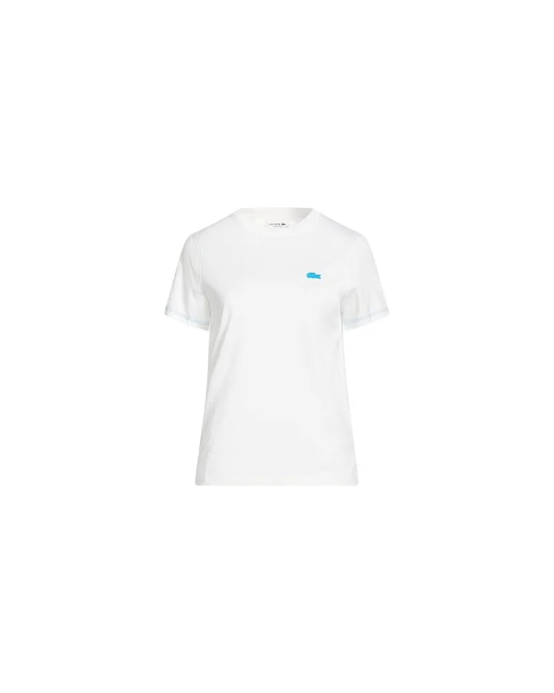 Lacoste TOPS - T-shirtsauf YOOX.COM Weiß