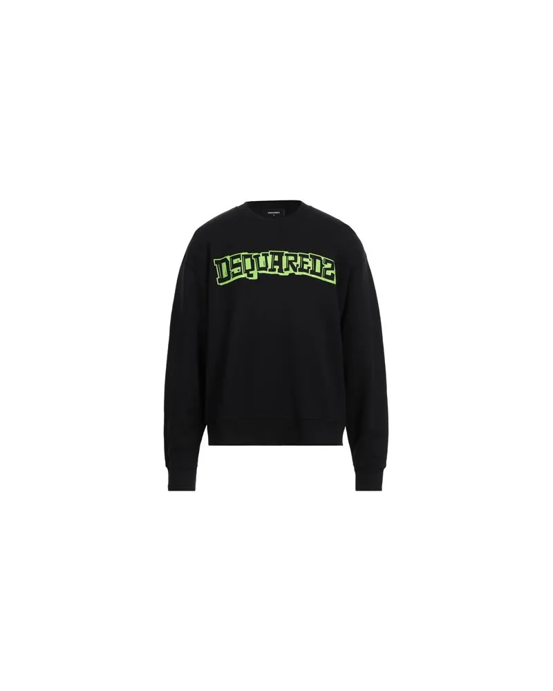 Dsquared2 TOPS - Sweatshirtsauf YOOX.COM Schwarz