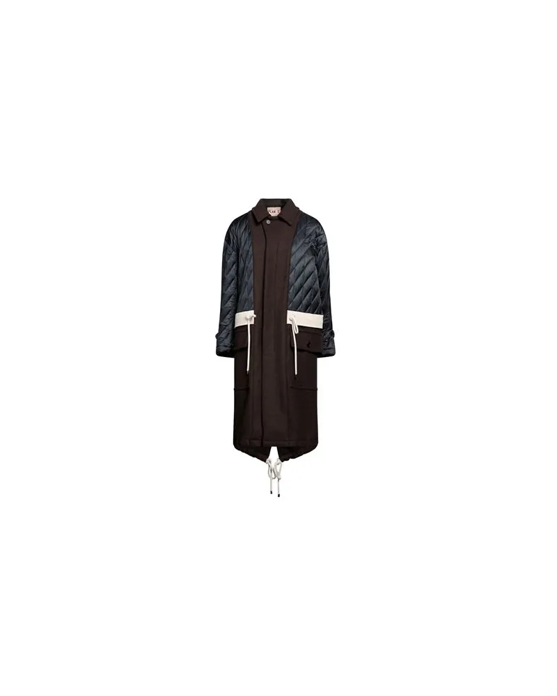 PLAN C JACKEN & MÄNTEL - Mäntelauf YOOX.COM Marineblau