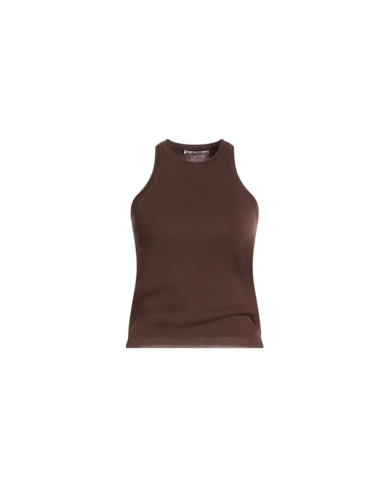Max Mara TOPS - Topsauf YOOX.COM Dunkelbraun