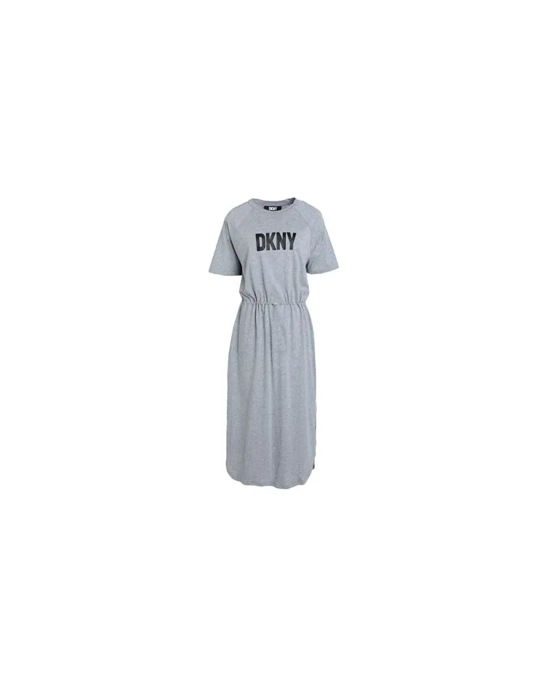 DKNY KLEIDER - Midi-Kleiderauf YOOX.COM Grau