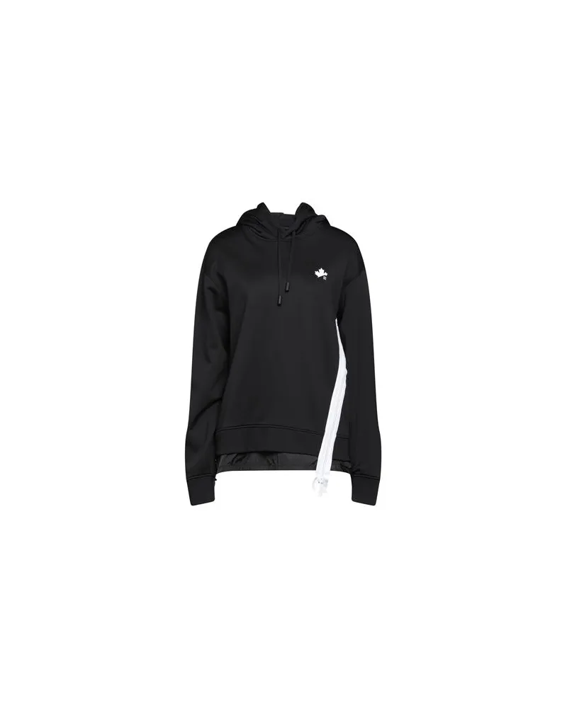 Dsquared2 TOPS - Sweatshirtsauf YOOX.COM Schwarz