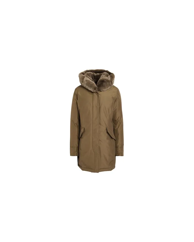 Woolrich JACKEN & MÄNTEL - Mäntelauf YOOX.COM Militärgrün