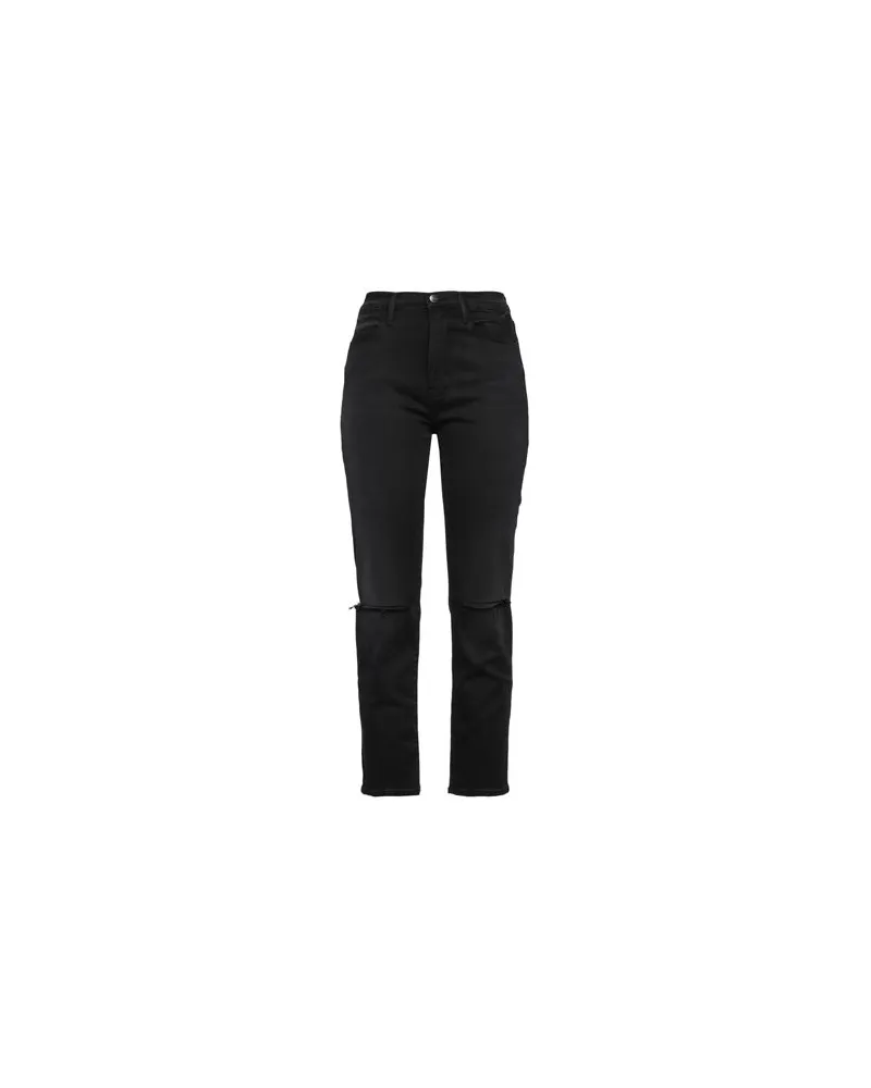 Frame Denim HOSEN & RÖCKE - Jeanshosenauf YOOX.COM Schwarz