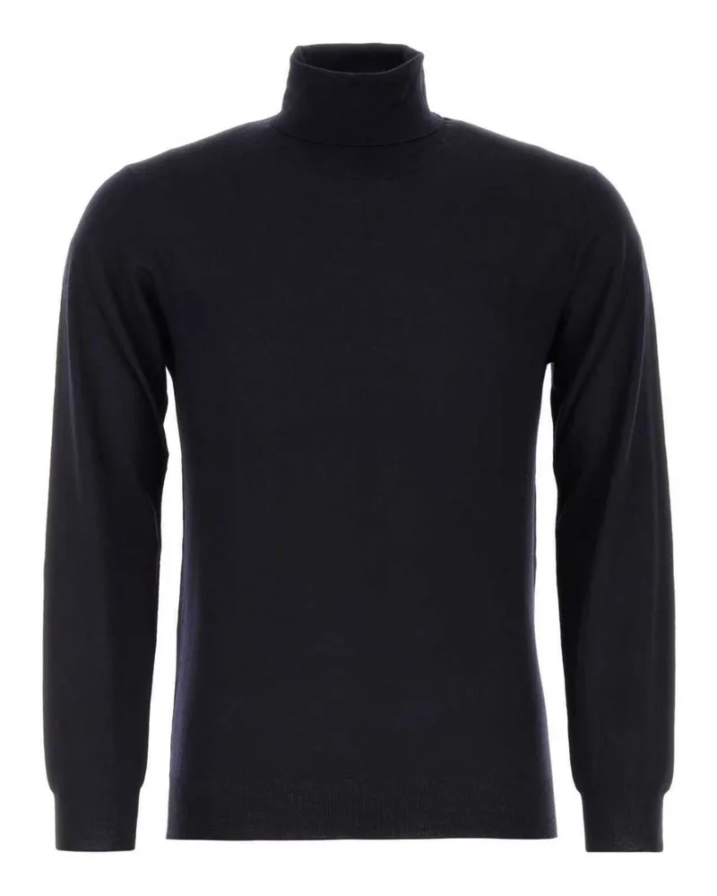 Fedeli Rollkragenpullover Marineblau