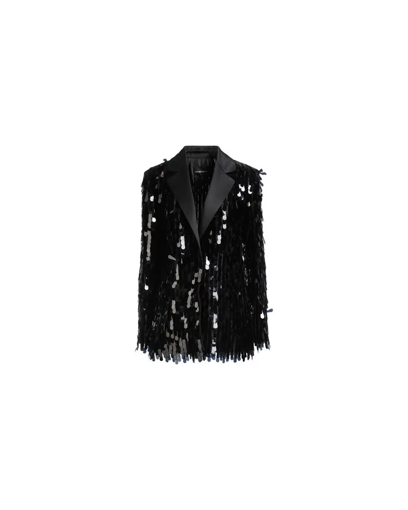 Emporio Armani ANZÜGE und CO-ORDS - Blazersauf YOOX.COM Schwarz