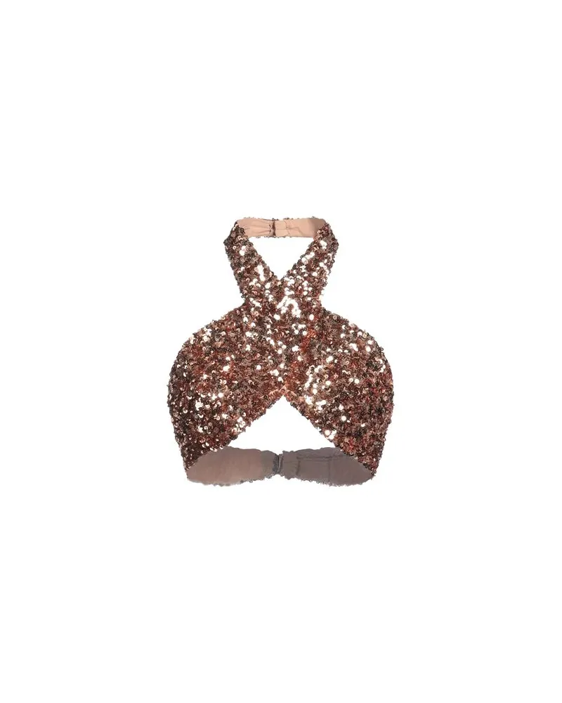 Ermanno Scervino TOPS - Topsauf YOOX.COM Kupfer