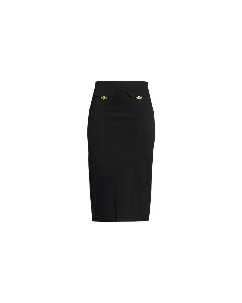 Versace Jeans HOSEN & RÖCKE - Midi-Röckeauf YOOX.COM Schwarz