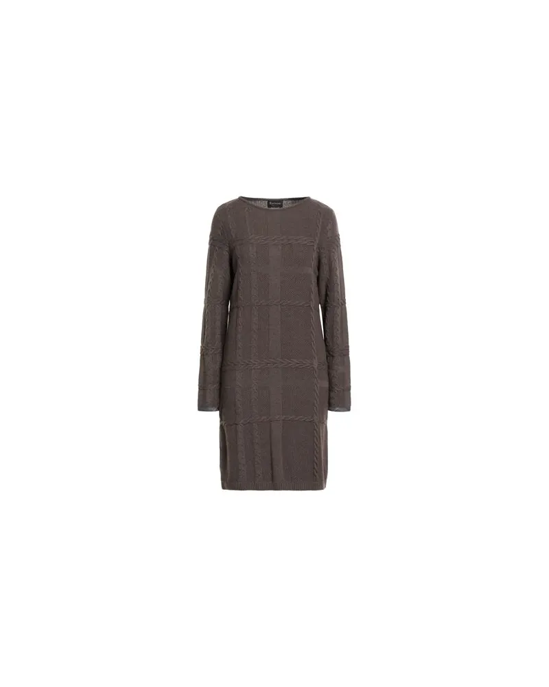 Barbour WINTER TARTAN - KLEIDER - Mini-Kleiderauf YOOX.COM Braun