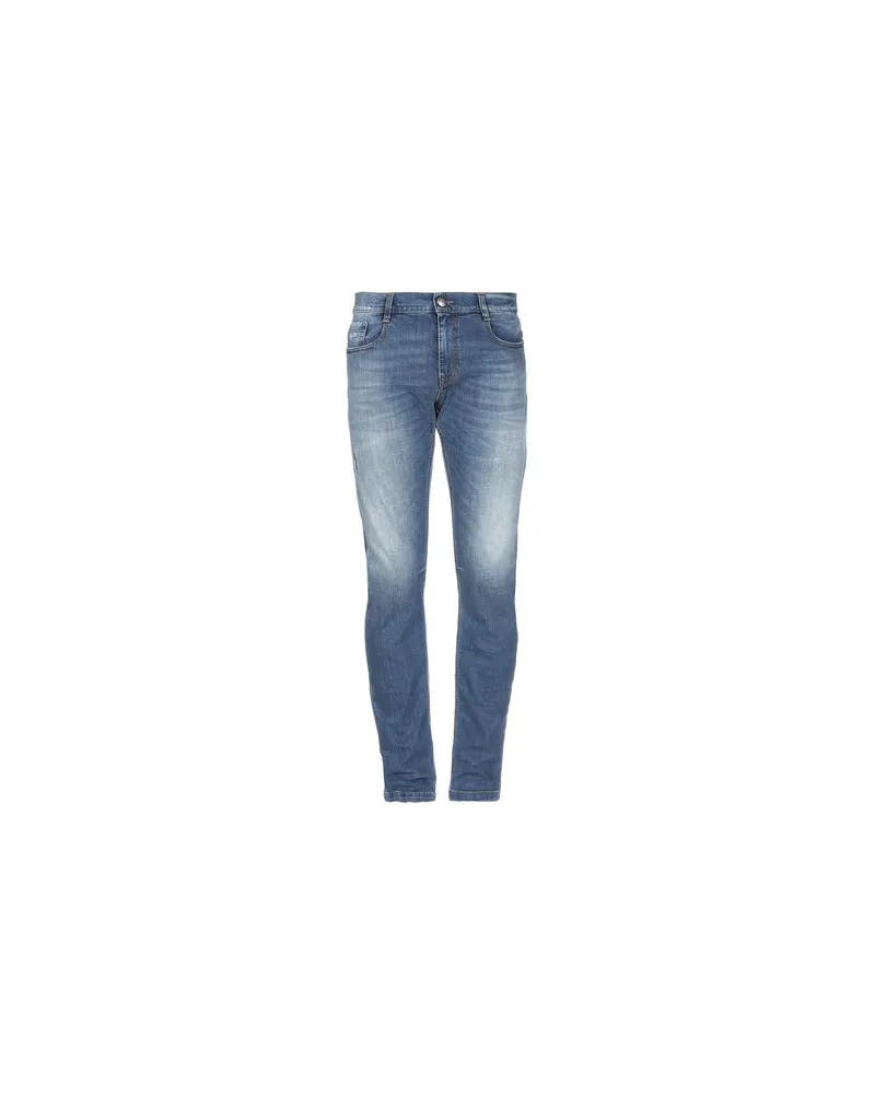 Bikkembergs HOSEN & RÖCKE - Jeanshosenauf YOOX.COM Blau